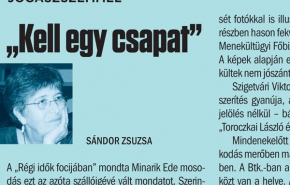 Jogászszemmel: 'Kell egy csapat'