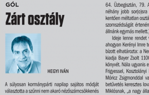 Hegyi Iván: Zárt osztály